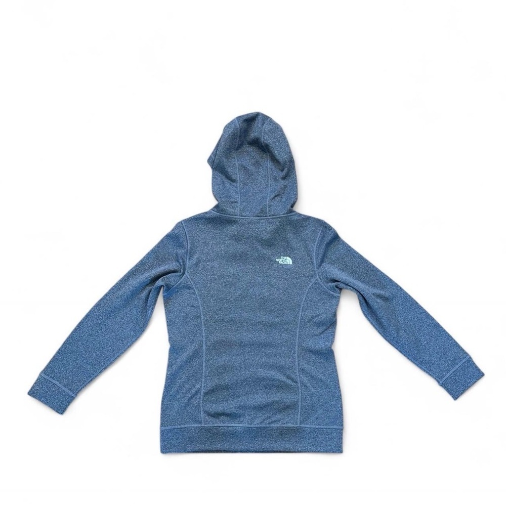 The North Face Grey & White logo Pullover Hoodie with Pocket size Medium Womens - Picture 5 of 7